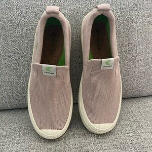 Cariuma Light Pink Slip-On Shoes